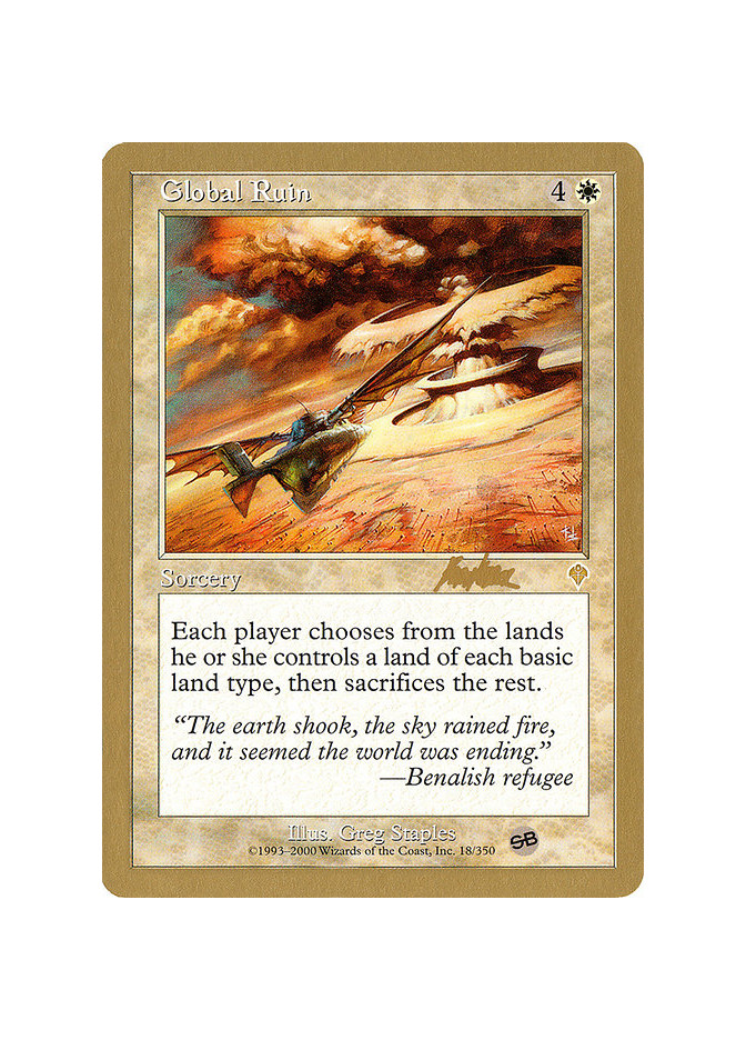 Global Ruin