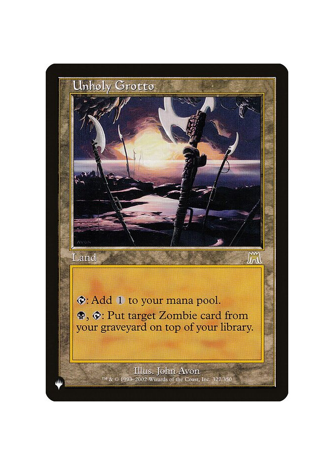Unholy Grotto