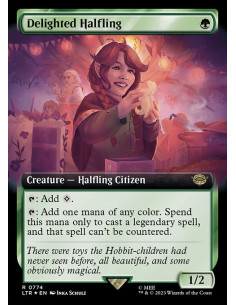 Delighted Halfling - Foil