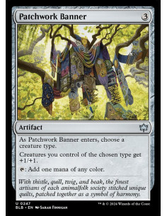 Patchwork Banner - Foil