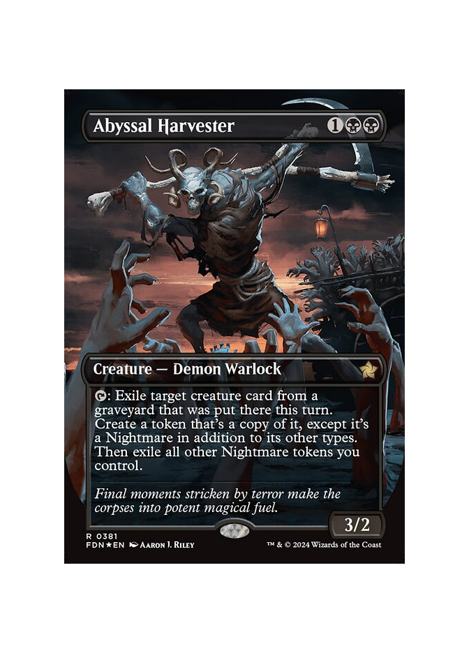 Abyssal Harvester - Foil