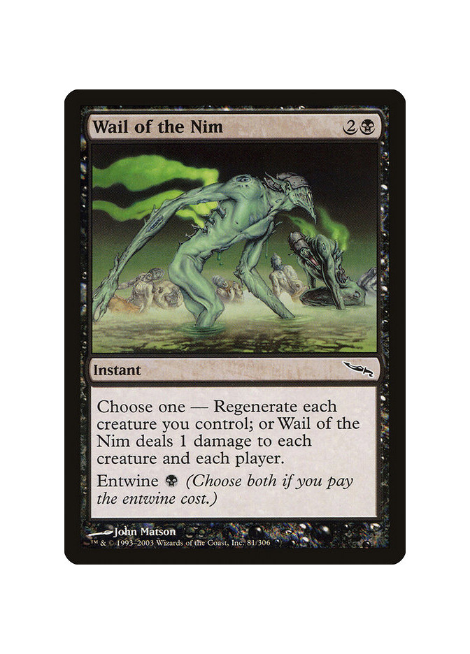 Wail of the Nim