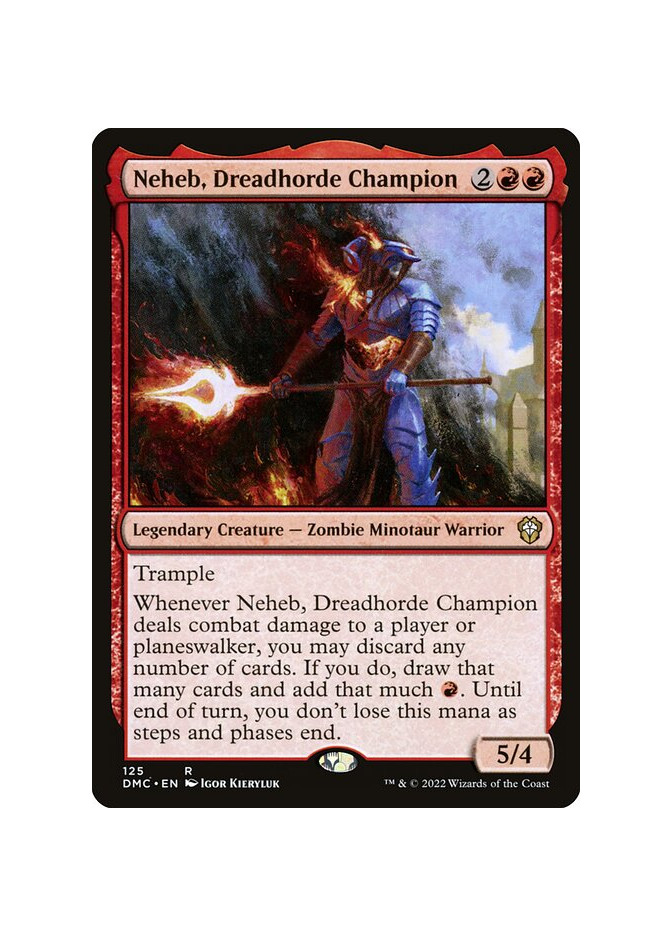Neheb, Dreadhorde Champion