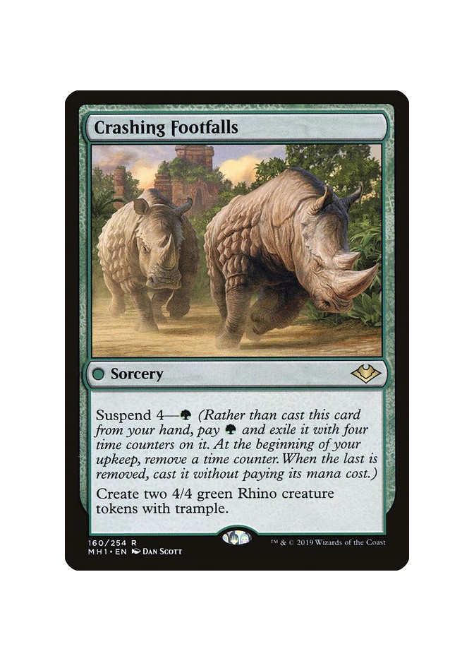 Crashing Footfalls - Foil