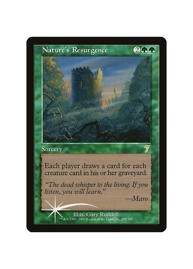 Nature's Resurgence - Foil