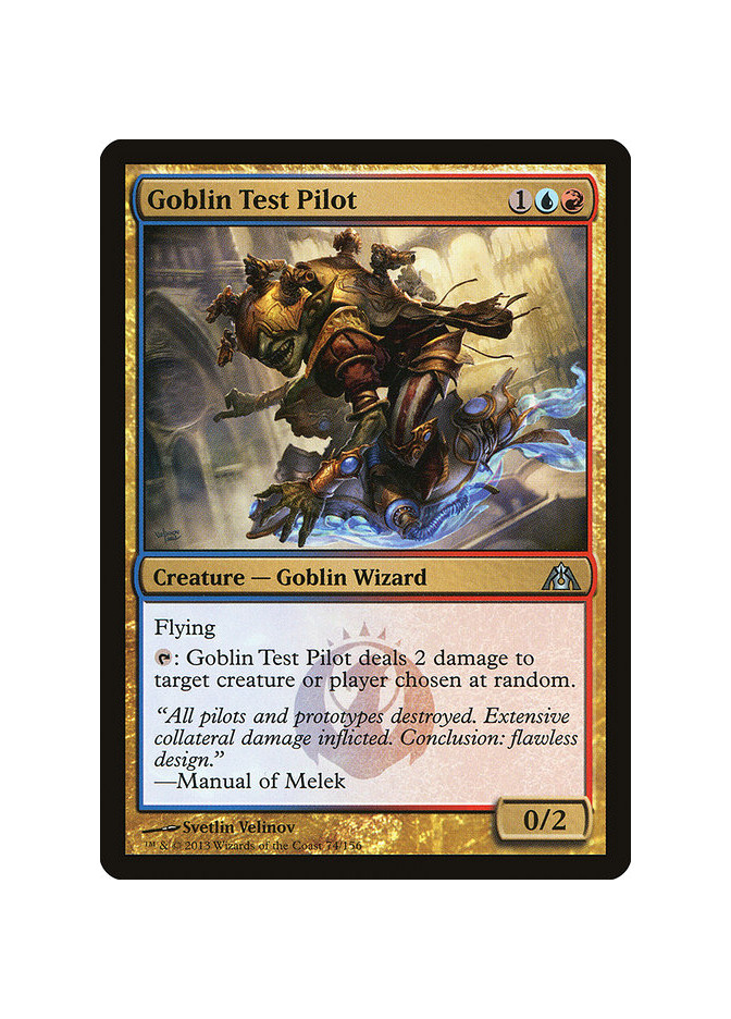 Goblin Test Pilot - Foil