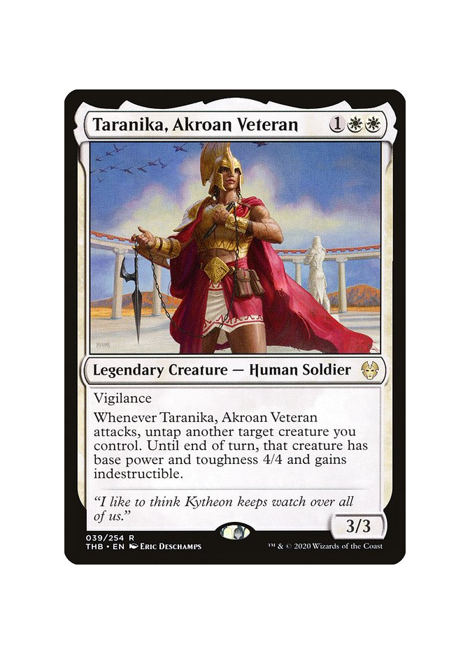 Taranika, Akroan Veteran - Foil