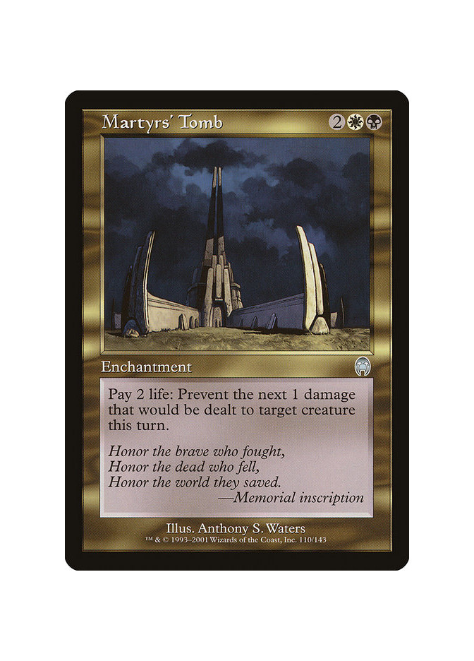 Martyrs' Tomb - Foil