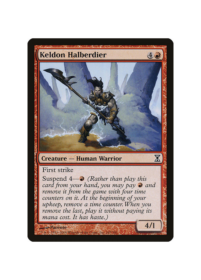 Keldon Halberdier - Foil