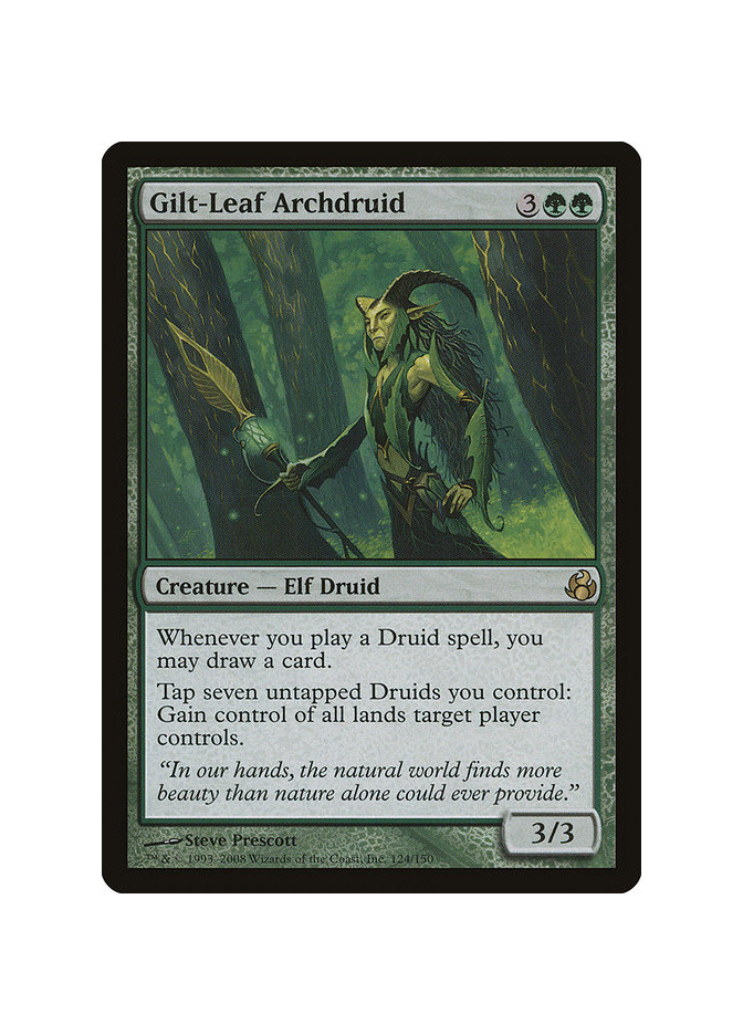 Gilt-Leaf Archdruid - Foil