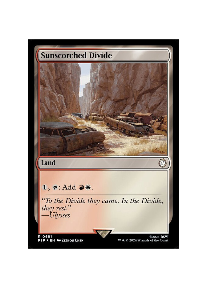 Sunscorched Divide - Foil