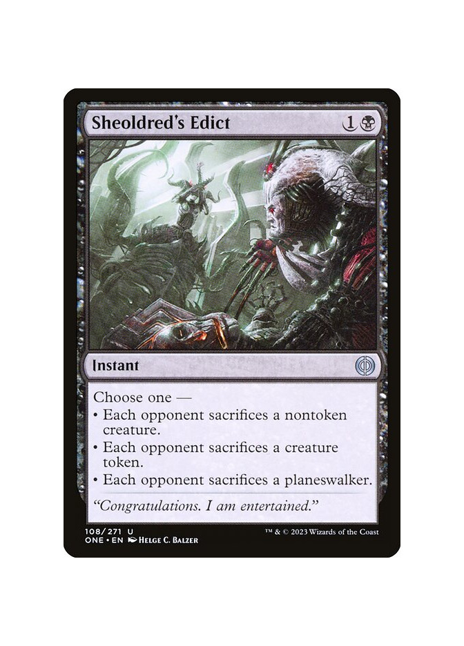 Sheoldred's Edict
