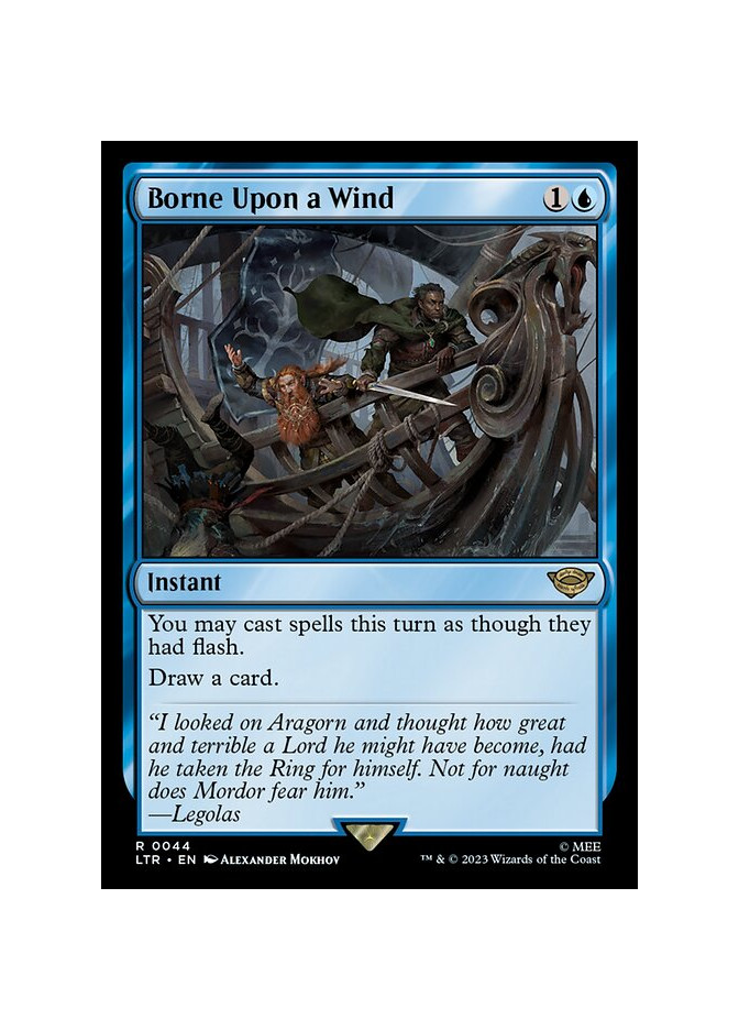 Borne Upon a Wind - Foil