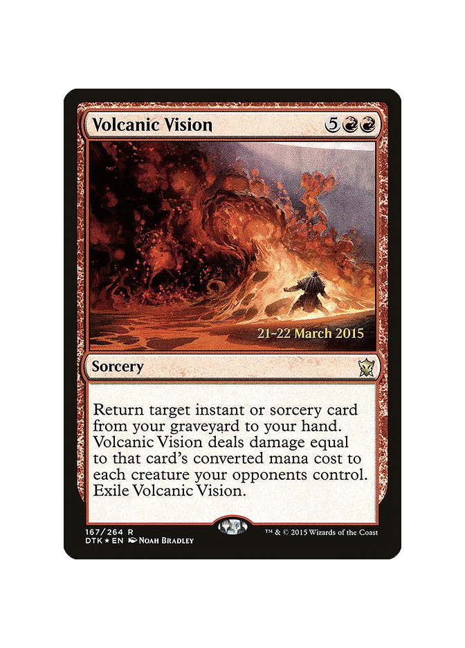 Volcanic Vision - Foil