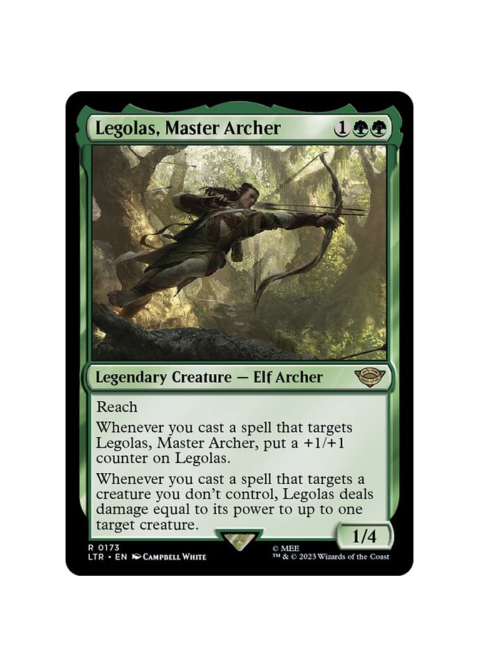 Legolas, Master Archer - Foil
