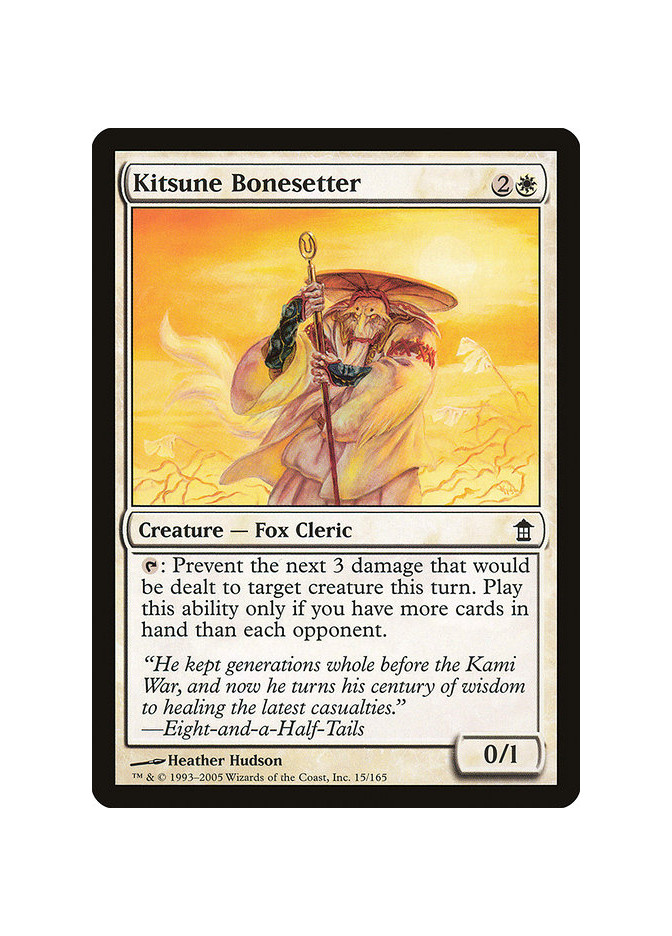 Kitsune Bonesetter - Foil