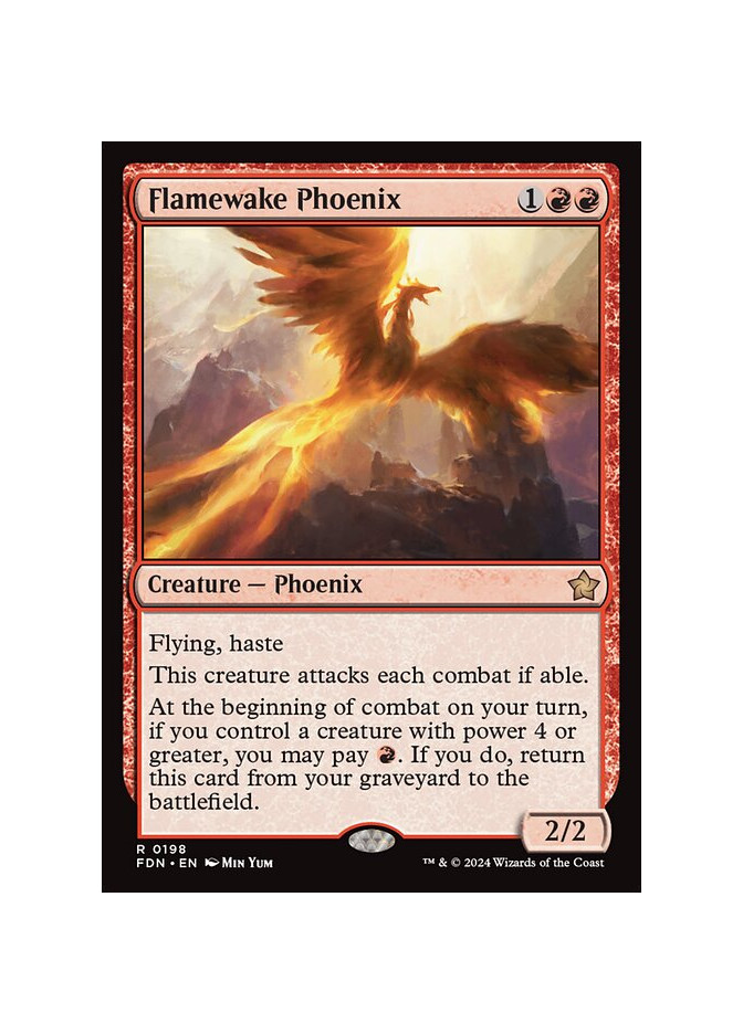 Flamewake Phoenix - Foil
