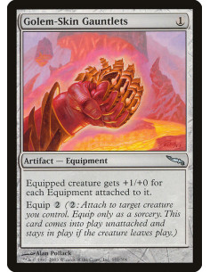 Golem-Skin Gauntlets - Foil