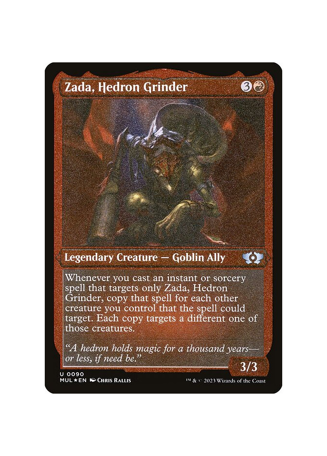 Zada, Hedron Grinder - Foil