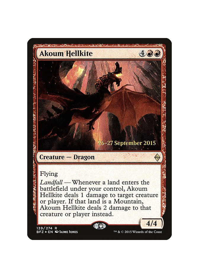 Akoum Hellkite - Foil