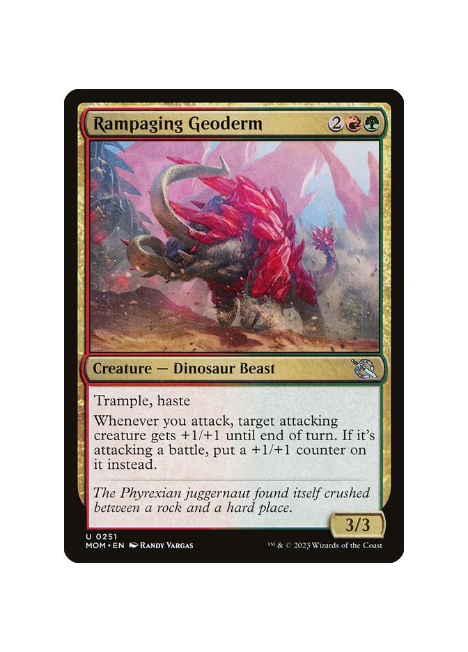 Rampaging Geoderm - Foil