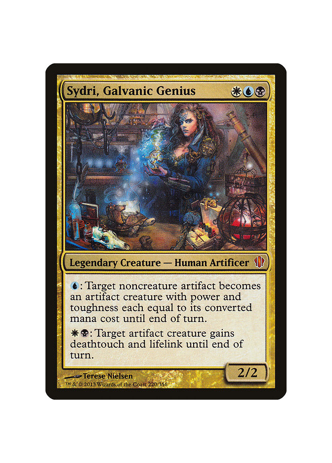 Sydri, Galvanic Genius