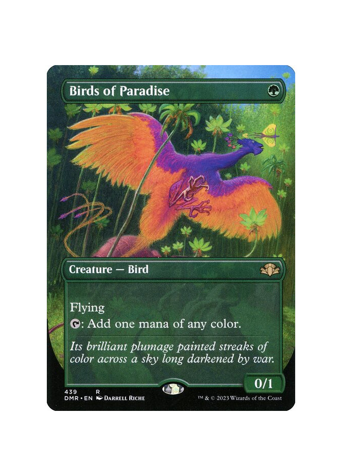 Birds of Paradise - Foil