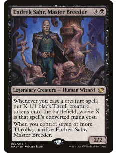 Endrek Sahr, Master Breeder