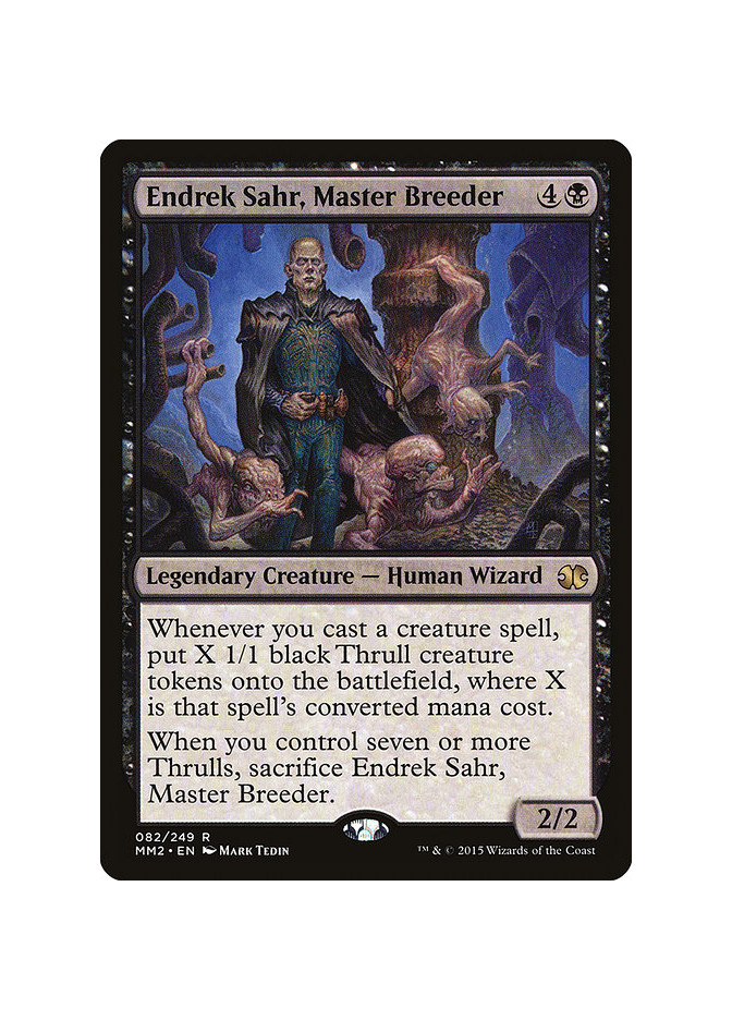 Endrek Sahr, Master Breeder