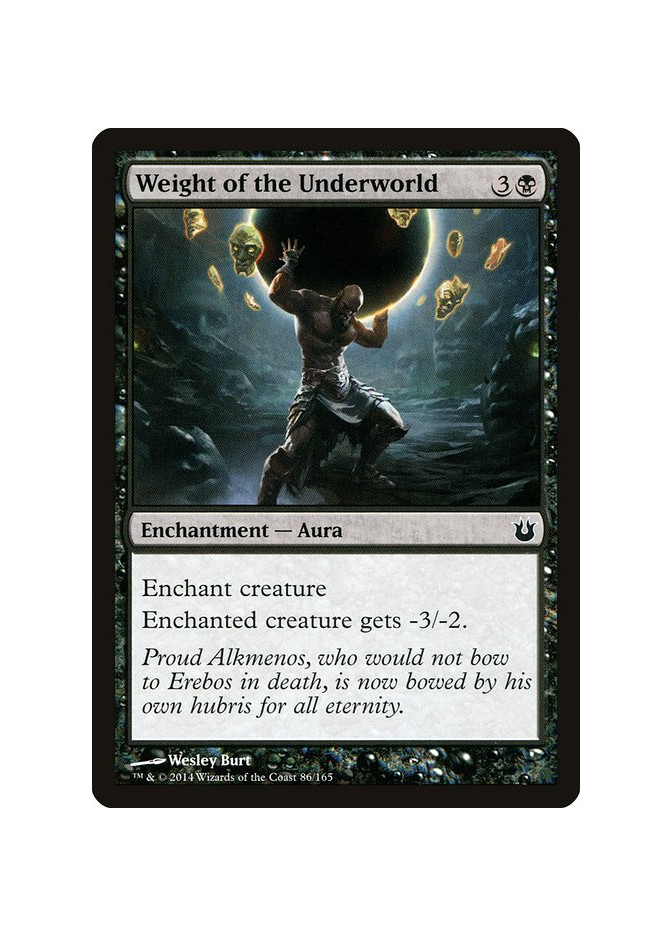 Weight of the Underworld - Foil