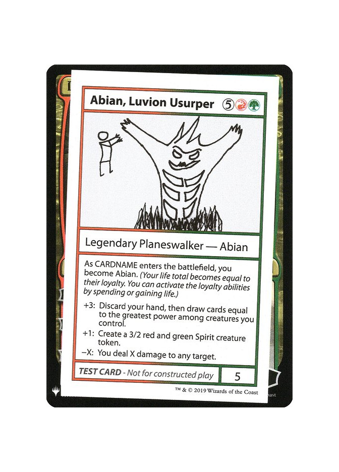 Abian, Luvion Usurper