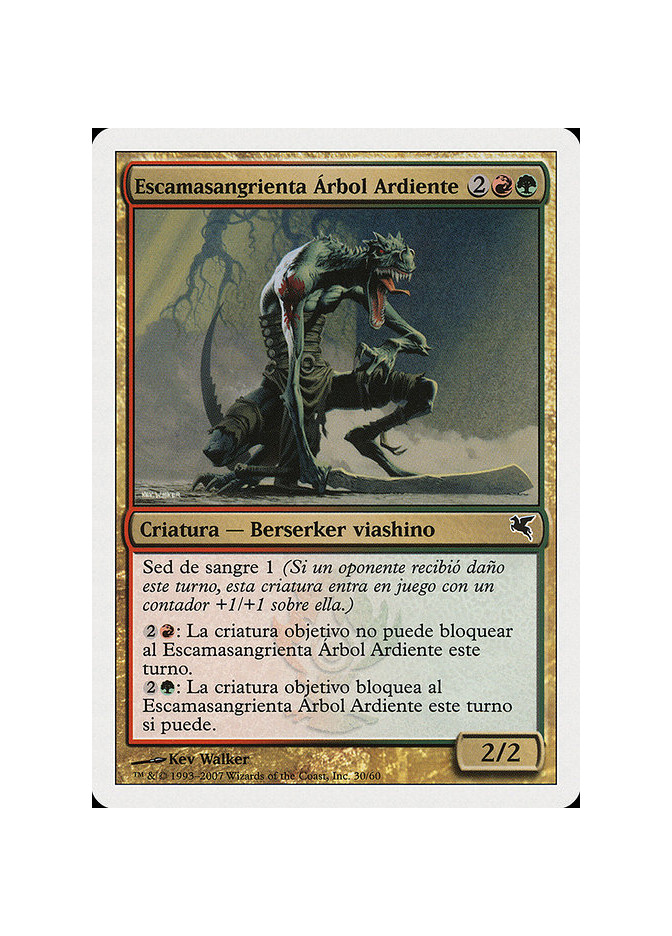 Burning-Tree Bloodscale