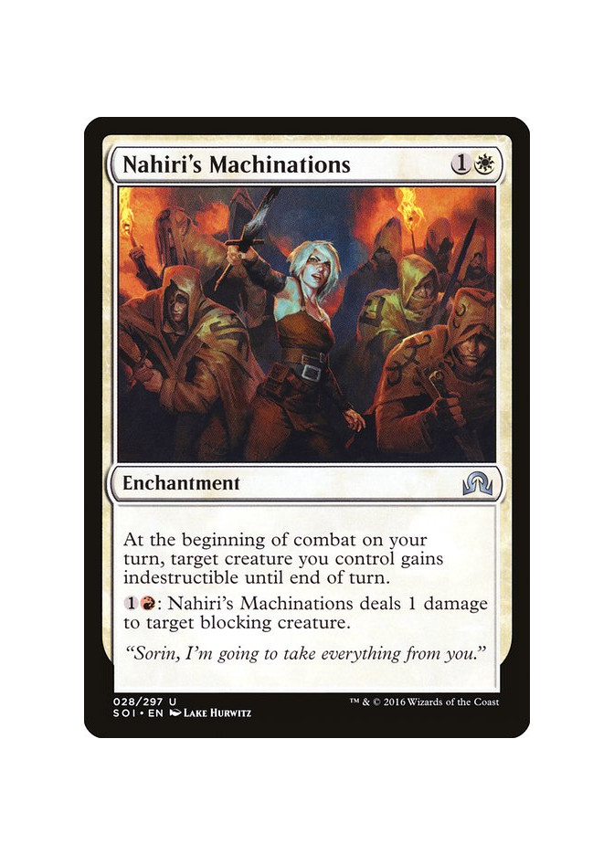 Nahiri's Machinations - Foil