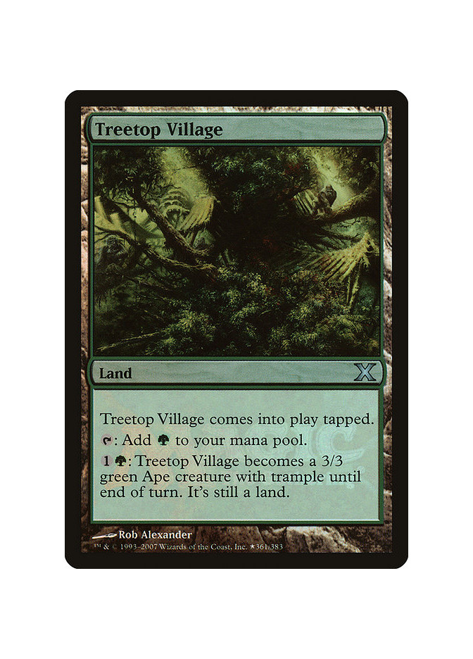 Treetop Village - Foil