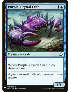 Purple-Crystal Crab