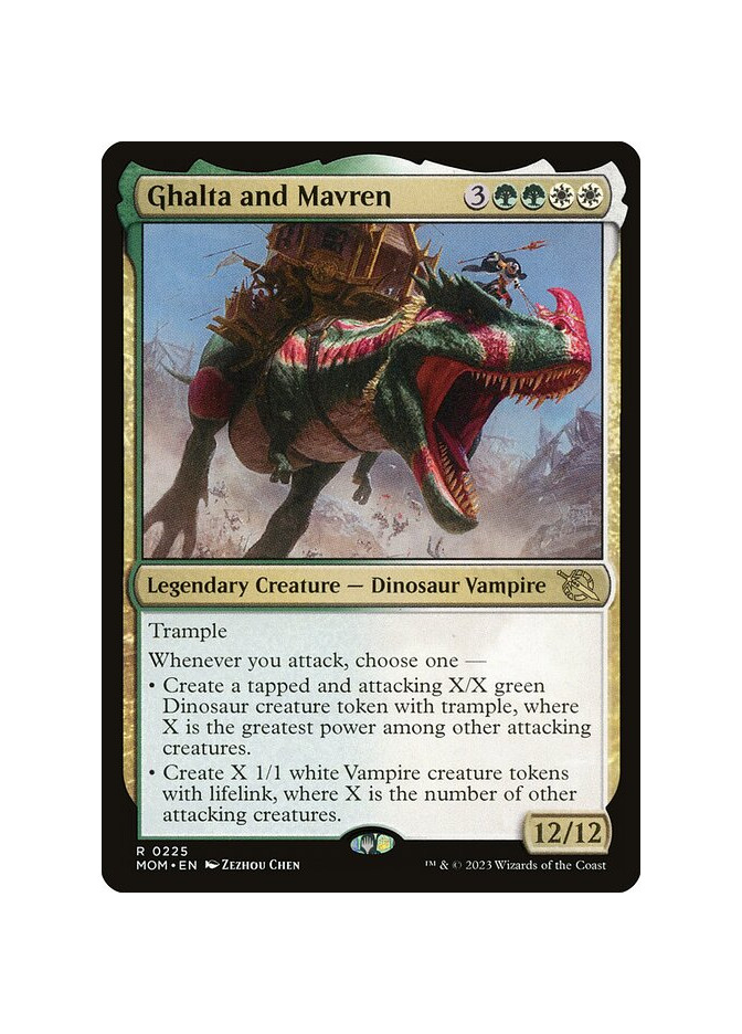 Ghalta and Mavren - Foil