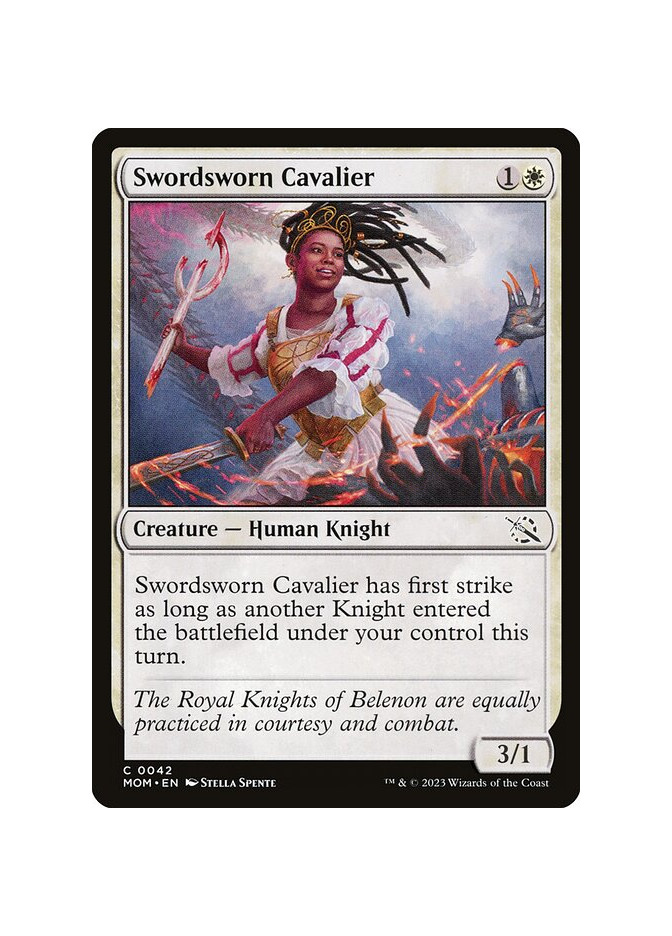 Swordsworn Cavalier - Foil