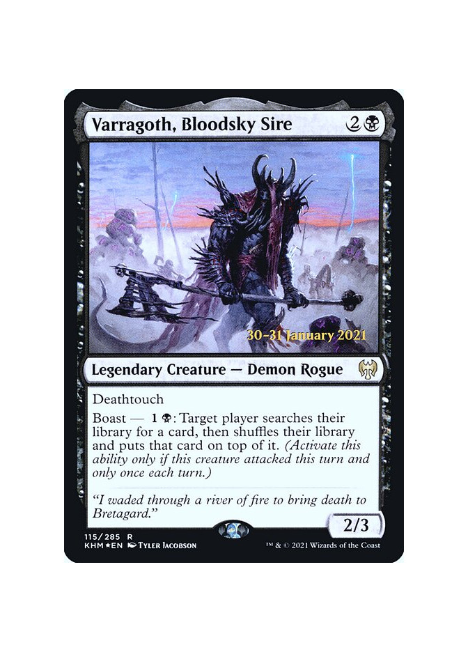 Varragoth, Bloodsky Sire - Foil