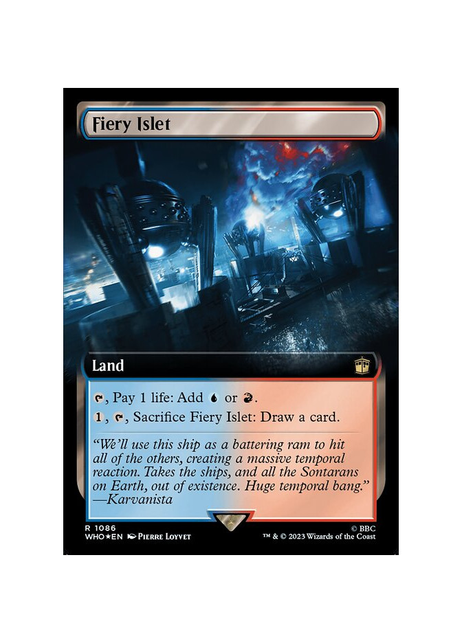 Fiery Islet - Foil