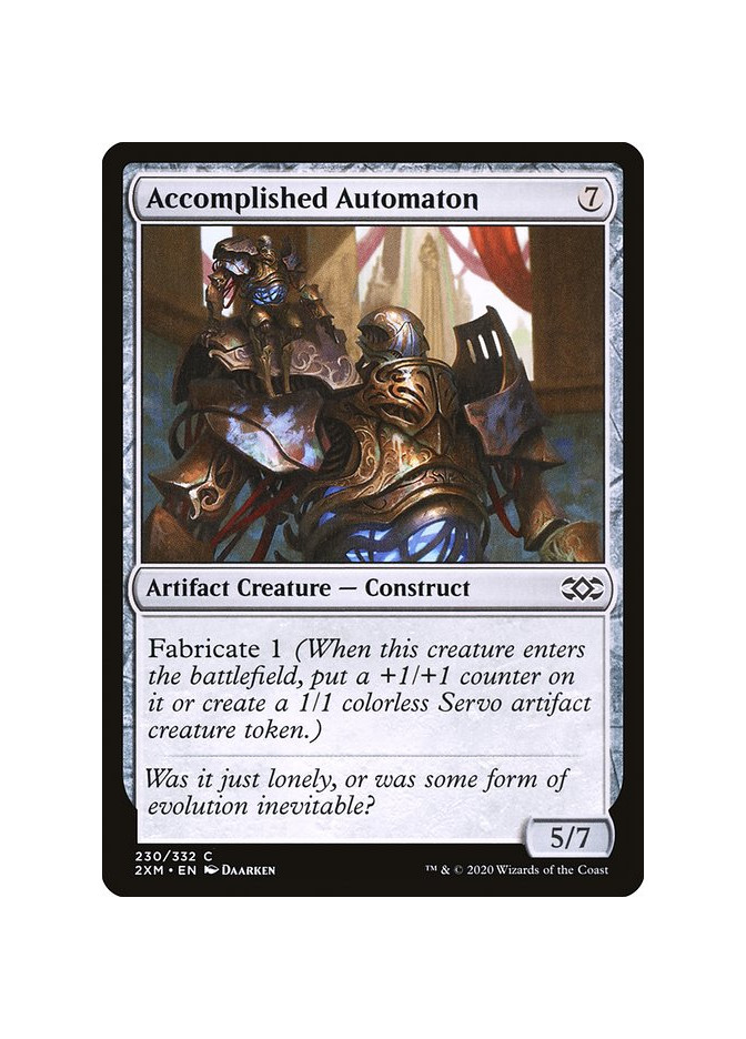 Accomplished Automaton