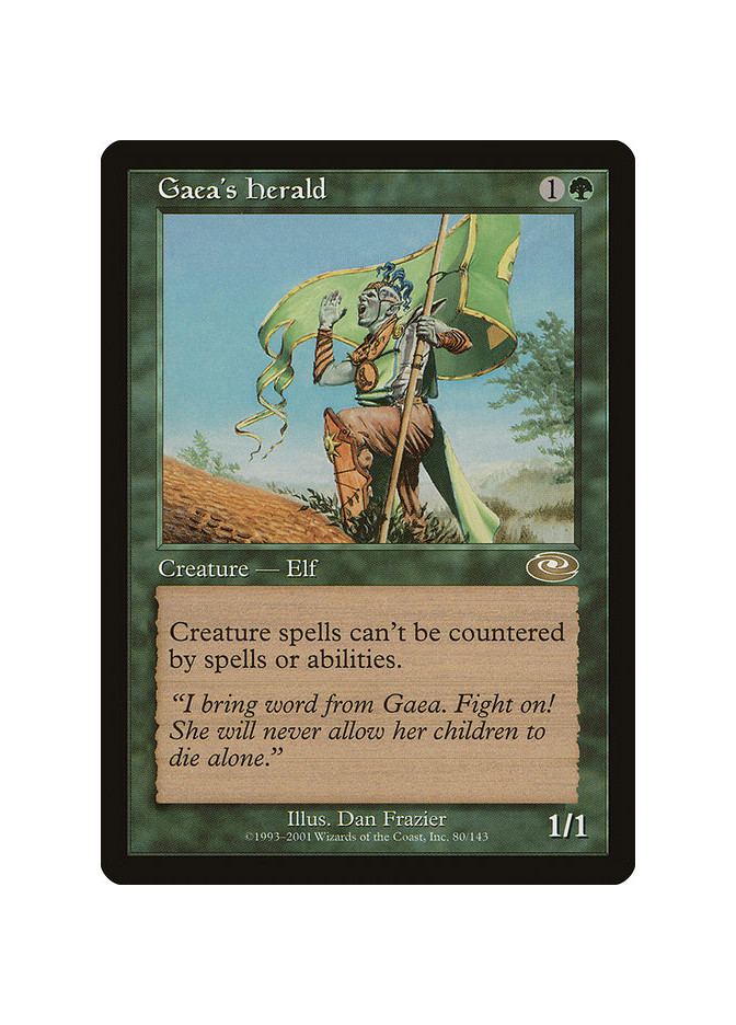 Gaea's Herald - Foil