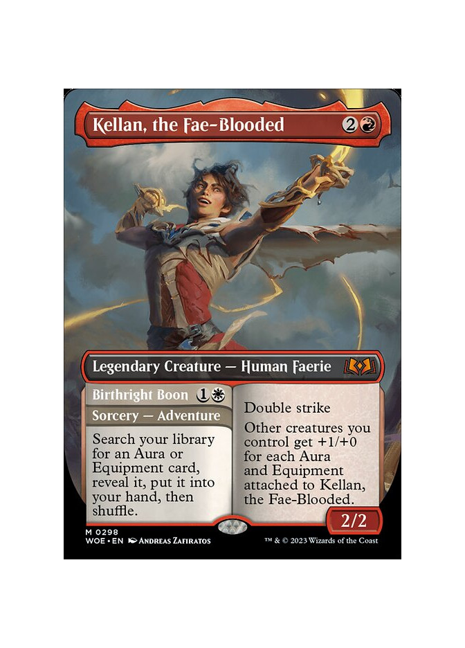 Kellan, the Fae-Blooded // Birthright Boon