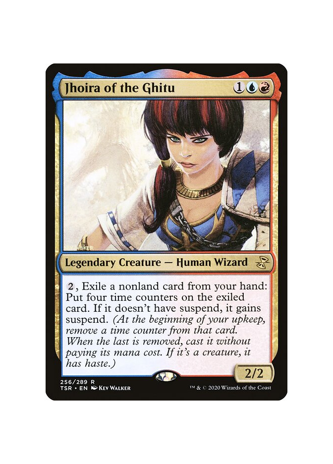 Jhoira of the Ghitu - Foil