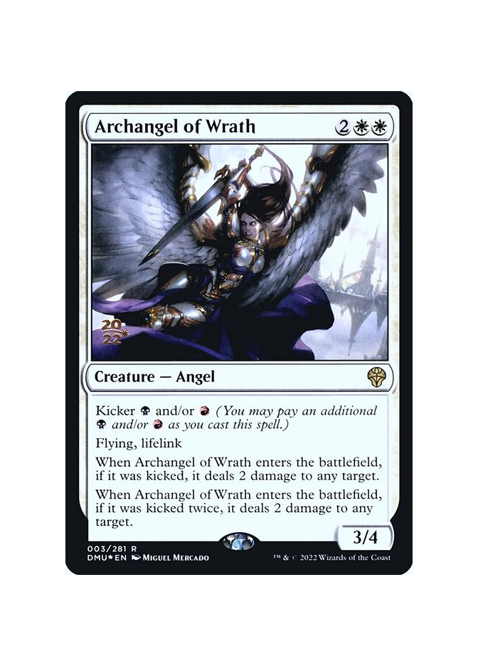Archangel of Wrath - Foil