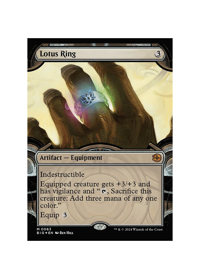 Lotus Ring - Foil