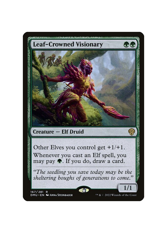 Leaf-Crowned Visionary - Foil