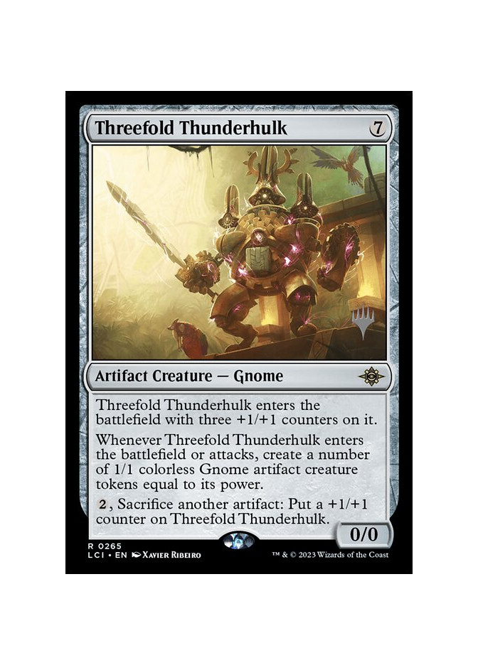 Threefold Thunderhulk - Foil
