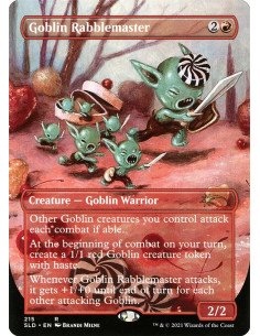 Goblin Rabblemaster - Foil