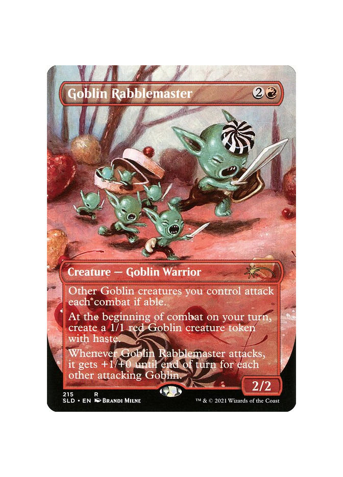 Goblin Rabblemaster - Foil