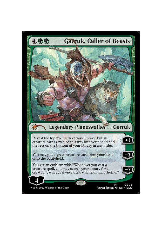 Garruk, Caller of Beasts - Foil